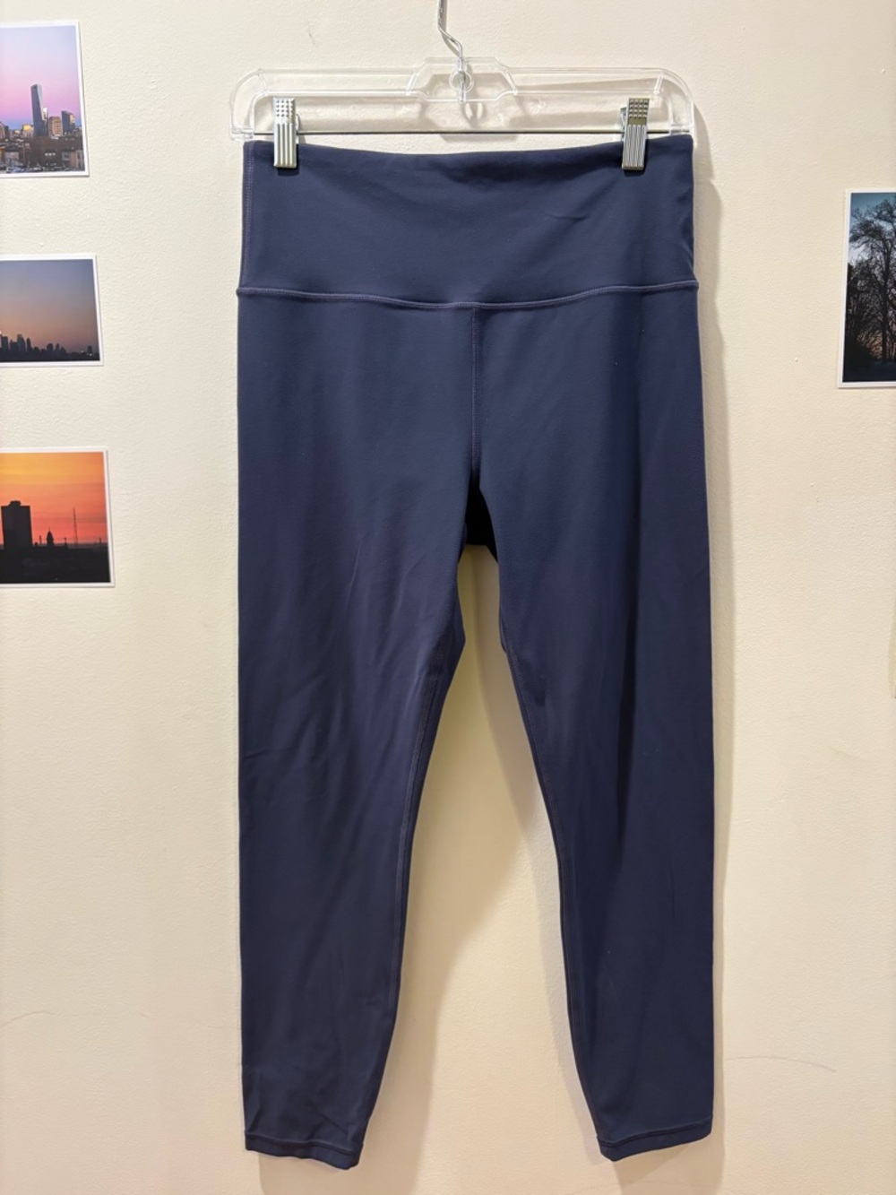 Athleta Elation Ultra High Rise 7/8 Tights in Slate Blue